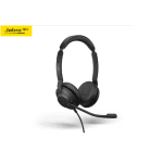 Jabra Headset Evolve2 30 SE Duo MS Schwarz, USB-A – Bild 2