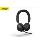 Jabra Headset Evolve2 65 Duo MS Schwarz, USB-A, inkl. Ladestation – Bild 3
