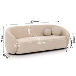 Sofa Set Bloom 3-2-1 – Bild 2