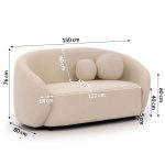 Sofa Set Bloom 3-2-1 – Bild 8