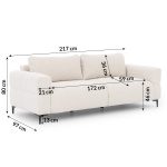 Sofa Set Lumo 3-2-1 – Bild 7